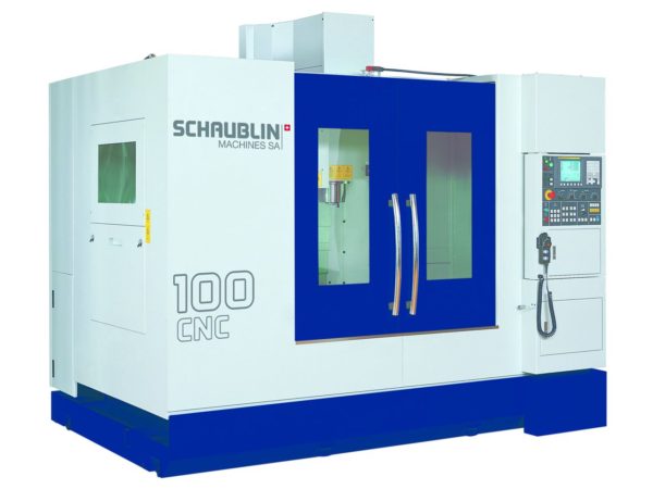 VERTICAL HIGH PRECISION MACHINING CENTER SCHAUBLIN 100 CNC