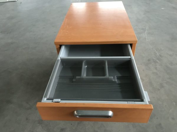 WOODEN CABINET WITH 4 DRAWERS