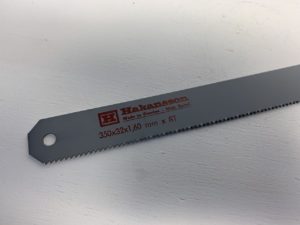 LAME DE SCIE HAKANSSON TYPE 350x32x1,6  8 dents