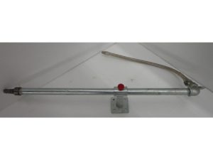 SPRINKLING TUBE WITH FIXATION PLATE
