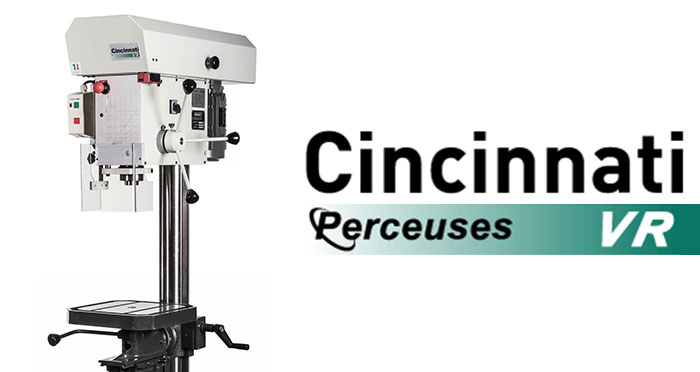 Perceuse à colonne professionnelle PC40 - Cincinnati VR - Cincinnati VR -  Perceuses professionnelles