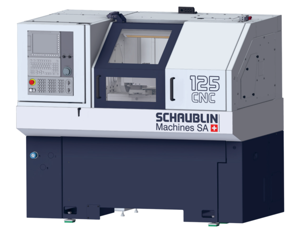 PRECISION LATHE "SCHAUBLIN" TYPE 125-CCN RT Oi-TF PLUS