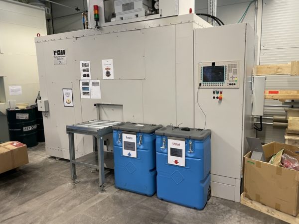 INSTALLATION DE NETTOYAGE "ROLL" TYPE RCTS 048-032-020-03