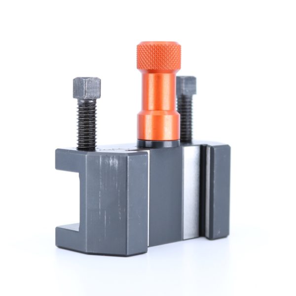 PORTE-BURINS "TRIPAN" sans prisme 131C, à 2 vis, L=54 mm,