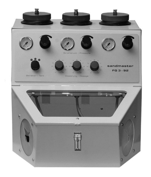 MICRO SABLEUSE DE HAUTE PRECISION "SANDMASTER" TYPE FG 3