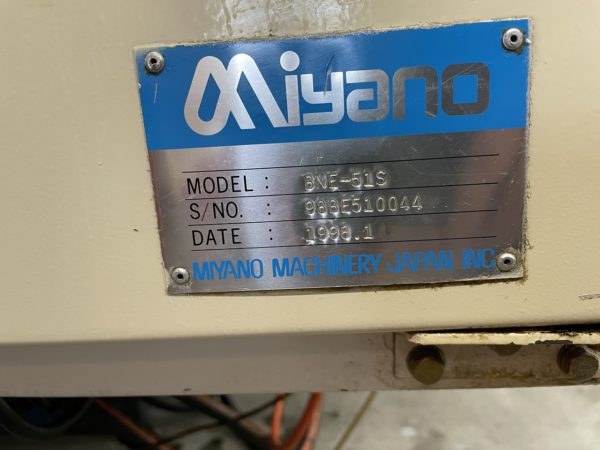 CNC LATHE "MIYANO" TYPE BNE 51-S