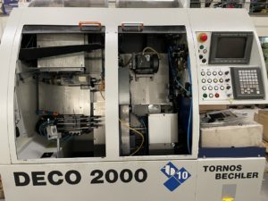 TOUR AUTOMATIQUE CNC "TORNOS" DECO 2000, CAP. 10 MM