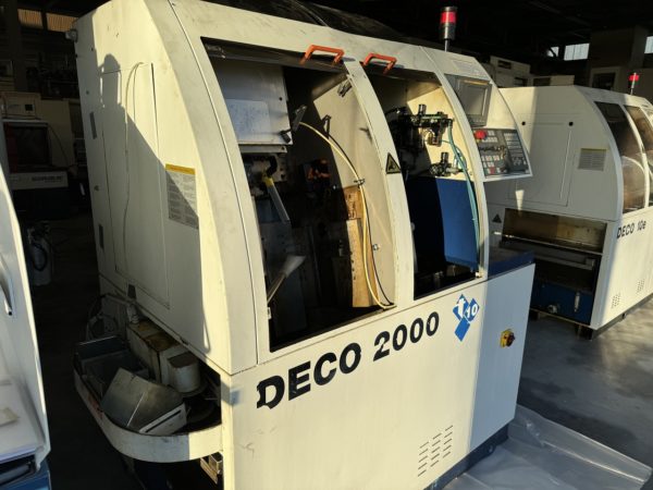 TOUR AUTOMATIQUE CNC TORNOS DECO 2000 - 10a