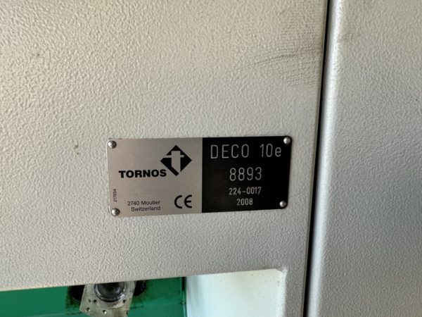 TOUR AUTOMATIQUE CNC TORNOS DECO 2000 - 10e