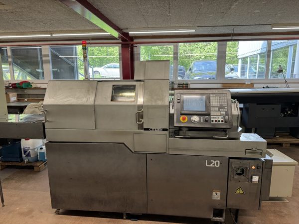 TOUR AUTOMATIQUE CNC "CITIZEN" CINCOM L-20 VIII