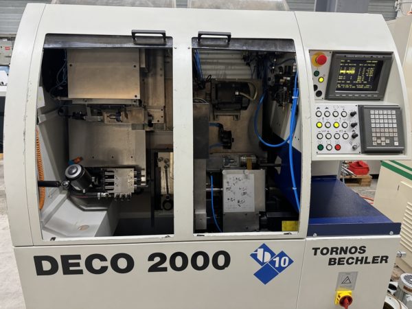 TOUR AUTOMATIQUE CNC TORNOS DECO 10
10 axes