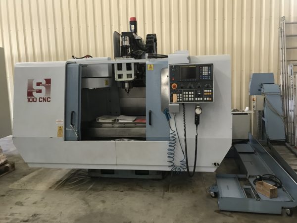 CENTRE D'USINAGE VERTICAL "SCHAUBLIN" TYPE 100-CNC