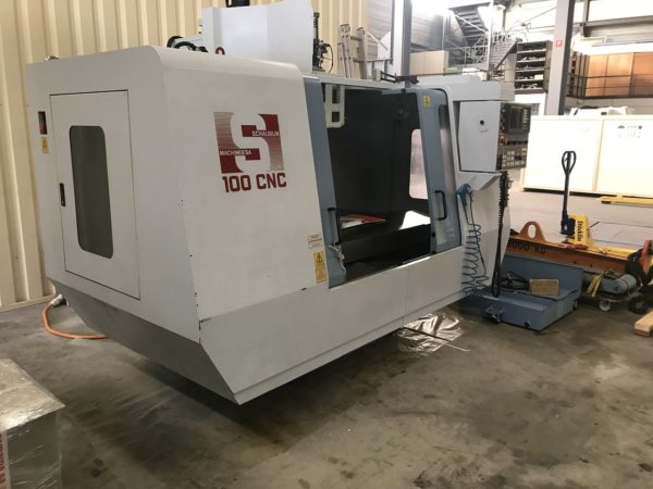 CENTRE D'USINAGE VERTICAL "SCHAUBLIN" TYPE 100-CNC