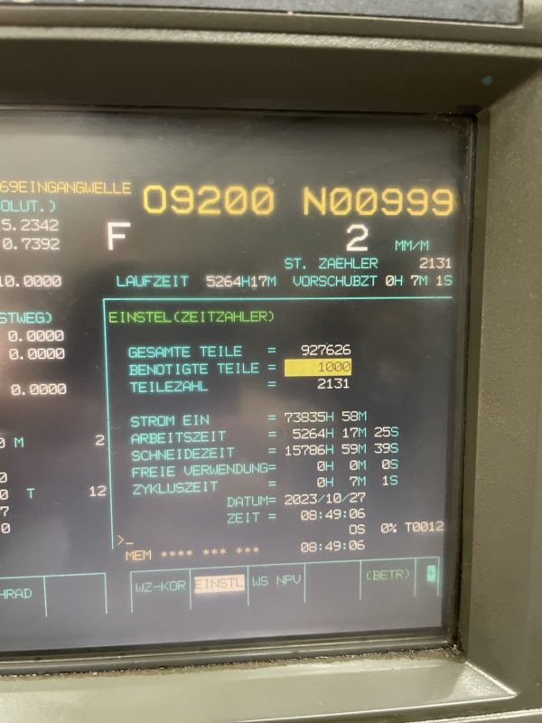 RECTIFIEUSE CYLINDRIQUE CNC KELLENBERGER KEL-VARIA UR 175/1000