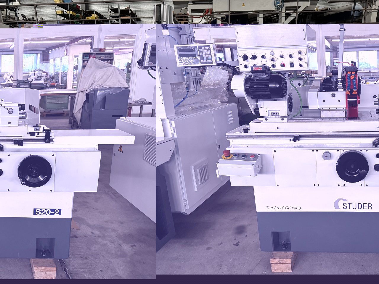 RECTIFIEUSE CYLINDRIQUE STUDER S-20 2 RECTIFIEUSE CYLINDRIQUE STUDER S-20 2