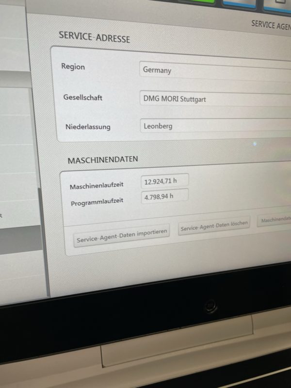TOUR CNC DMG MORI TYPE NLX1500SY/500