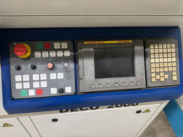 TOUR AUTOMATIQUE CNC "TORNOS" DECO 2000 - 13a
