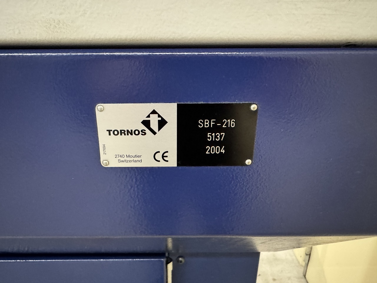 RAVITAILLEUR TORNOS TYPE ROBOBAR SBF-216