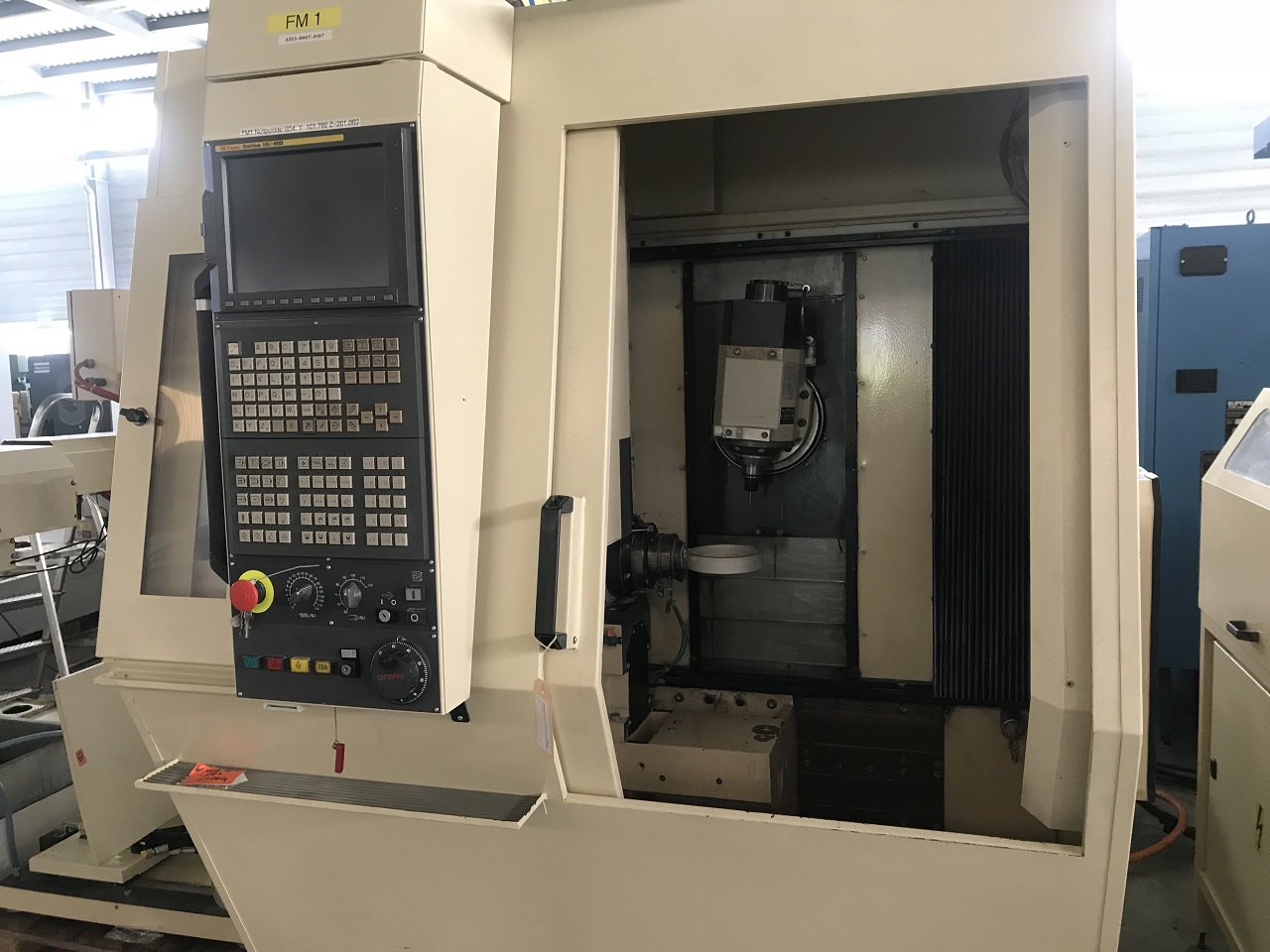 MACHINING CENTER WILLEMIN-MACODEL W-408 B MACHINING CENTER WILLEMIN-MACODEL W-408 B
