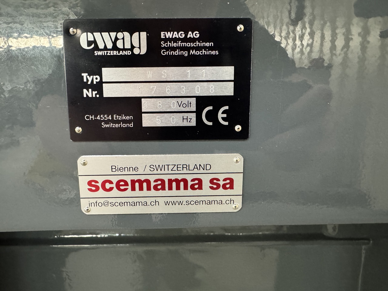 AFFÛTEUSE UNIVERSELLE EWAG WS-11 AFFÛTEUSE UNIVERSELLE EWAG WS-11