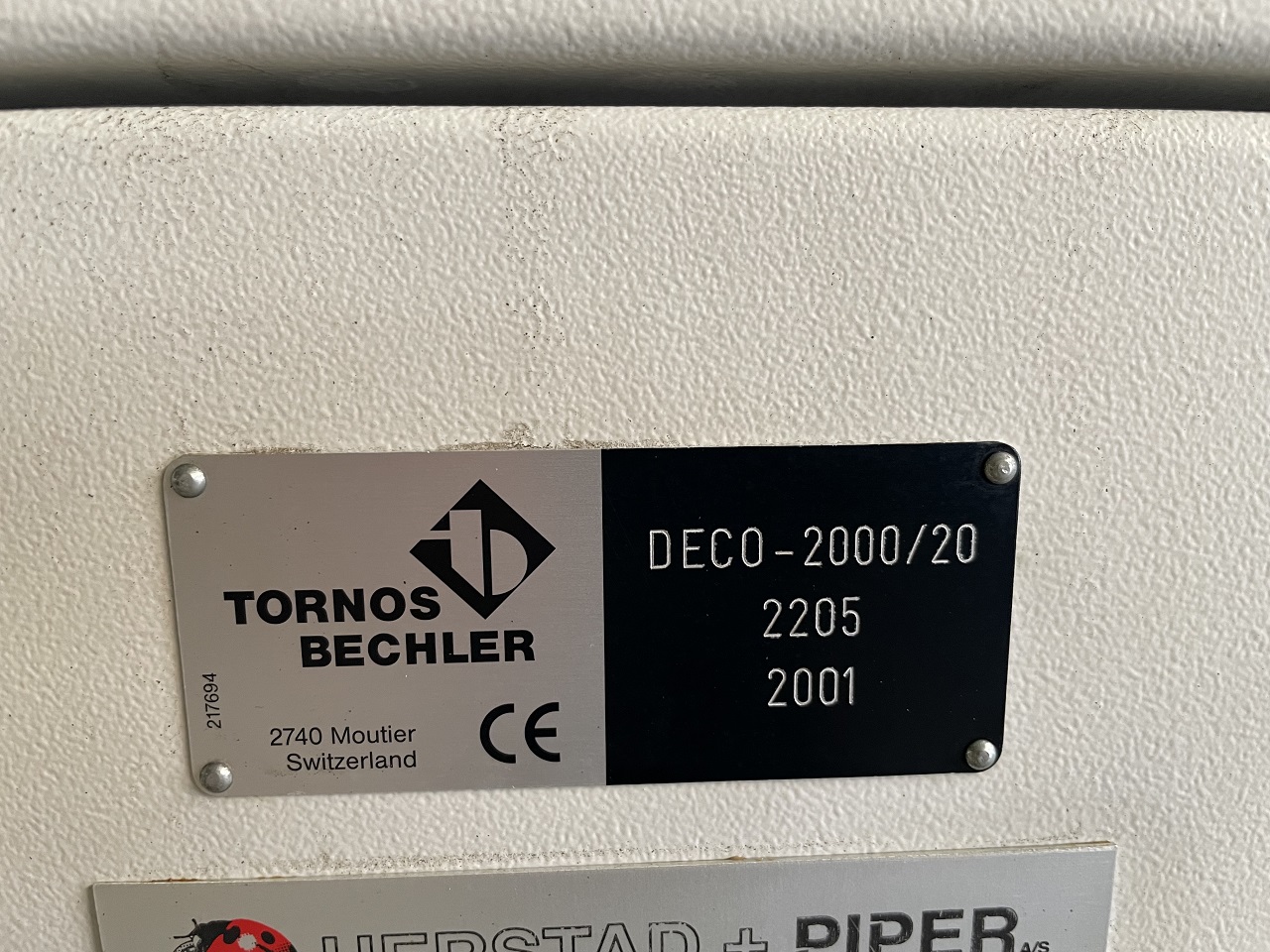 TOUR AUTOMATIQUE CNC TORNOS DECO 20 TOUR AUTOMATIQUE CNC TORNOS DECO 20