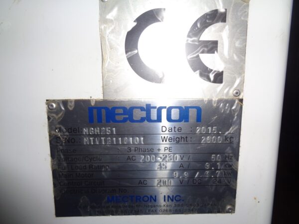 CENTRE D'USINAGE "MECTRON" TYPE MGH-251