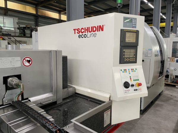 RECTIFIEUSE CENTERLESS "TSCHUDIN" ECOLINE 400 CNC
contrôle Fanuc 21i-MB unité de dressage Dr. Kaiser, 
Révision par Tschudin Suisse en 2017
Year 2006