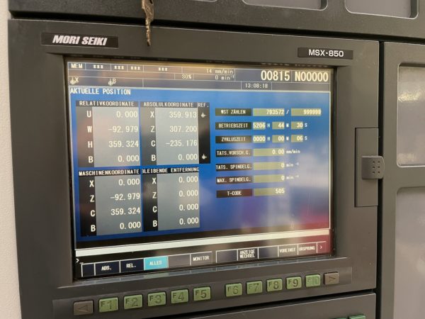 CENTRE DE TOURNAGE ET FRAISAGE "MORI-SEIKI" TYPE NL1500-SMC