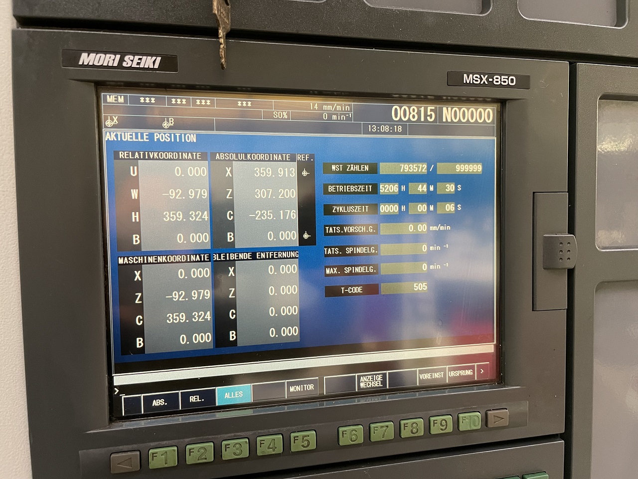 CENTRE DE TOURNAGE ET FRAISAGE "MORI-SEIKI" TYPE NL1500-SMC CENTRE DE TOURNAGE ET FRAISAGE "MORI-SEIKI" TYPE NL1500-SMC