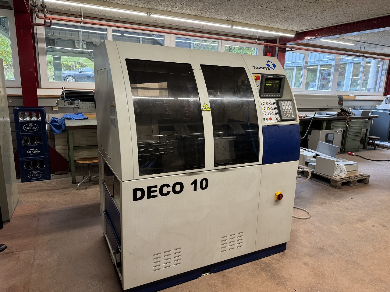 TOUR AUTOMATIQUE CNC TORNOS DECO 10