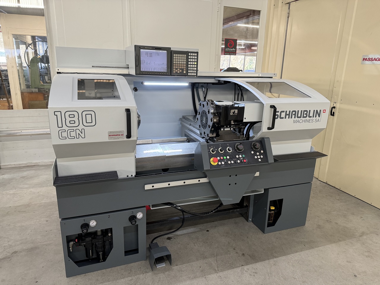 TOUR CCN "SCHAUBLIN" TYPE 180-CCN R-TM A2-6 TOUR CCN "SCHAUBLIN" TYPE 180-CCN R-TM A2-6