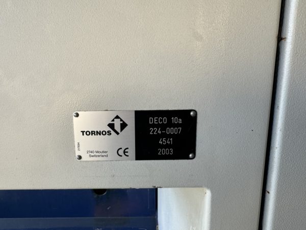 TOUR AUTOMATIQUE CNC TORNOS DECO 2000 - 10a