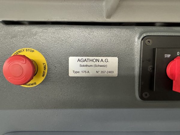 GRINDING MACHINE AGATHON TYPE 175-A