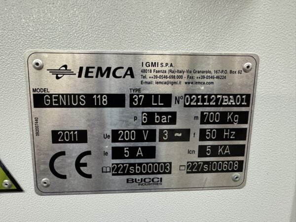 STANGENLADER IEMCA GENIUS 118 37 L