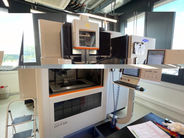 MACHINE A ETINCELER A FIL "AGIECHARMILLES" CUT P 550