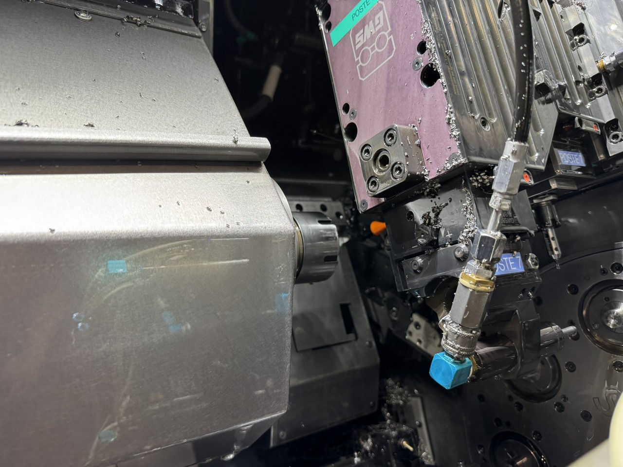 TOUR AUTOMATIQUE A DECOLLETER CNC TORNOS MULTISWISS 8X26 TOUR AUTOMATIQUE A DECOLLETER CNC TORNOS MULTISWISS 8X26