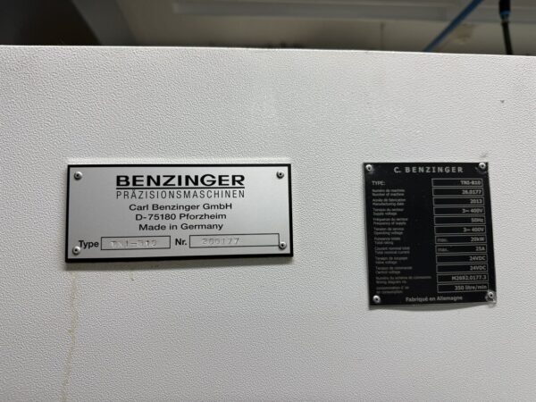 CNC DREHMASCHINE BENZINGER TNI-B10