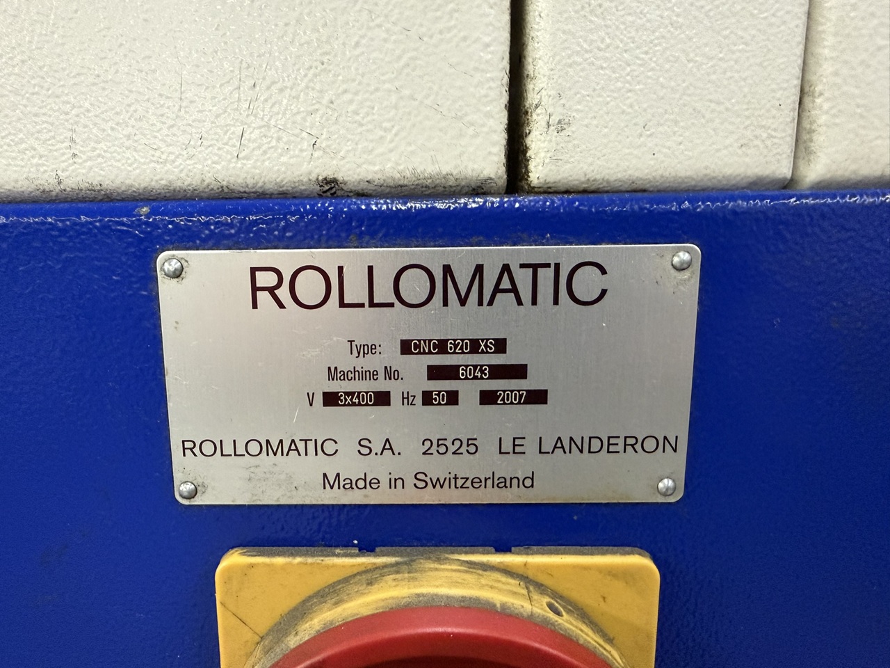 CNC WERKZEUGSCHLEIFMASCHINE ROLLOMATIC 620 XS