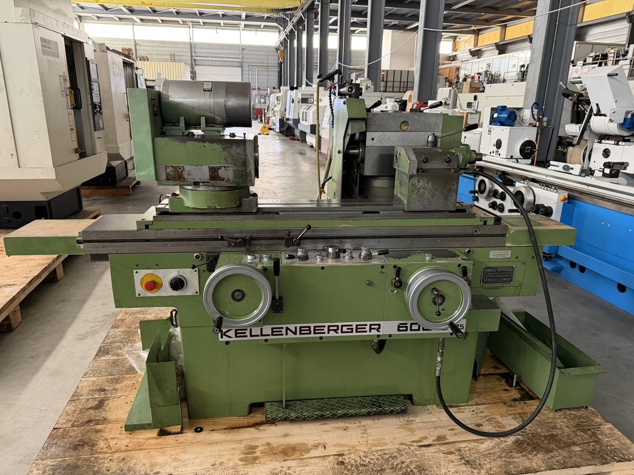 RECTIFIEUSE CYLINDRIQUE KELLENBERGER 600-U RECTIFIEUSE CYLINDRIQUE KELLENBERGER 600-U