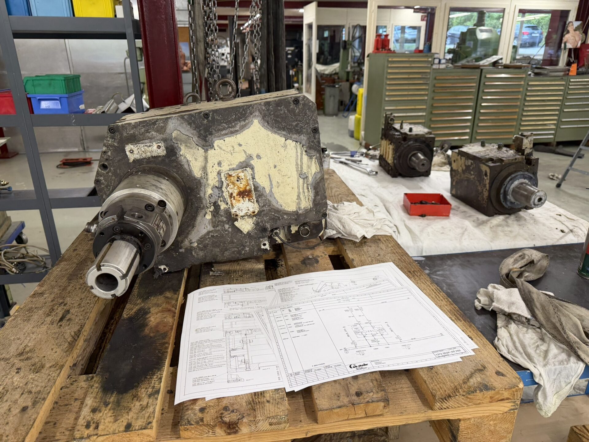 RECTIFIEUSE CYLINDRIQUE STUDER S31 RECTIFIEUSE CYLINDRIQUE STUDER S31