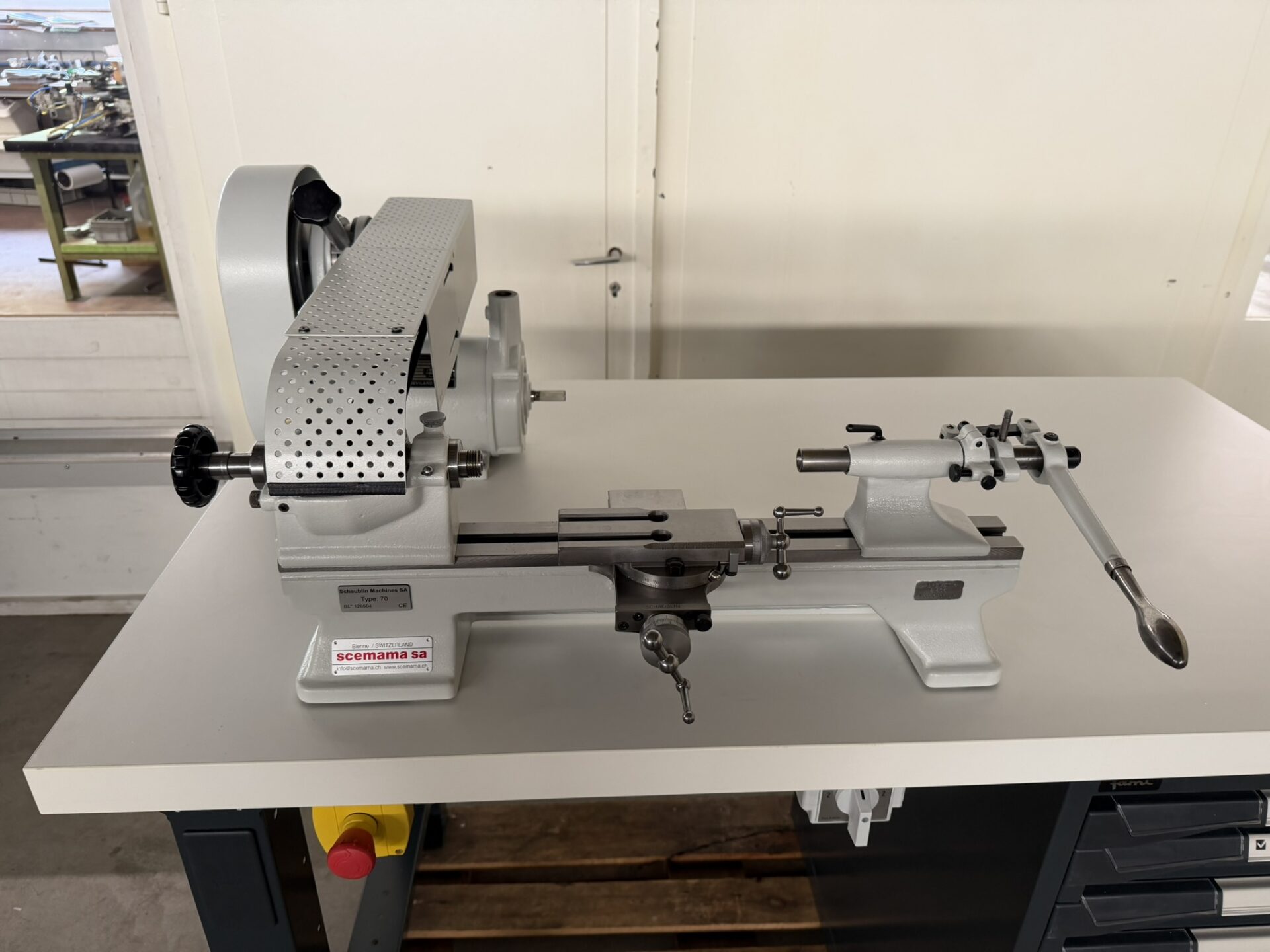 Tour outilleur Schaublin 70 TO W-12 Tour outilleur Schaublin 70 TO W-12