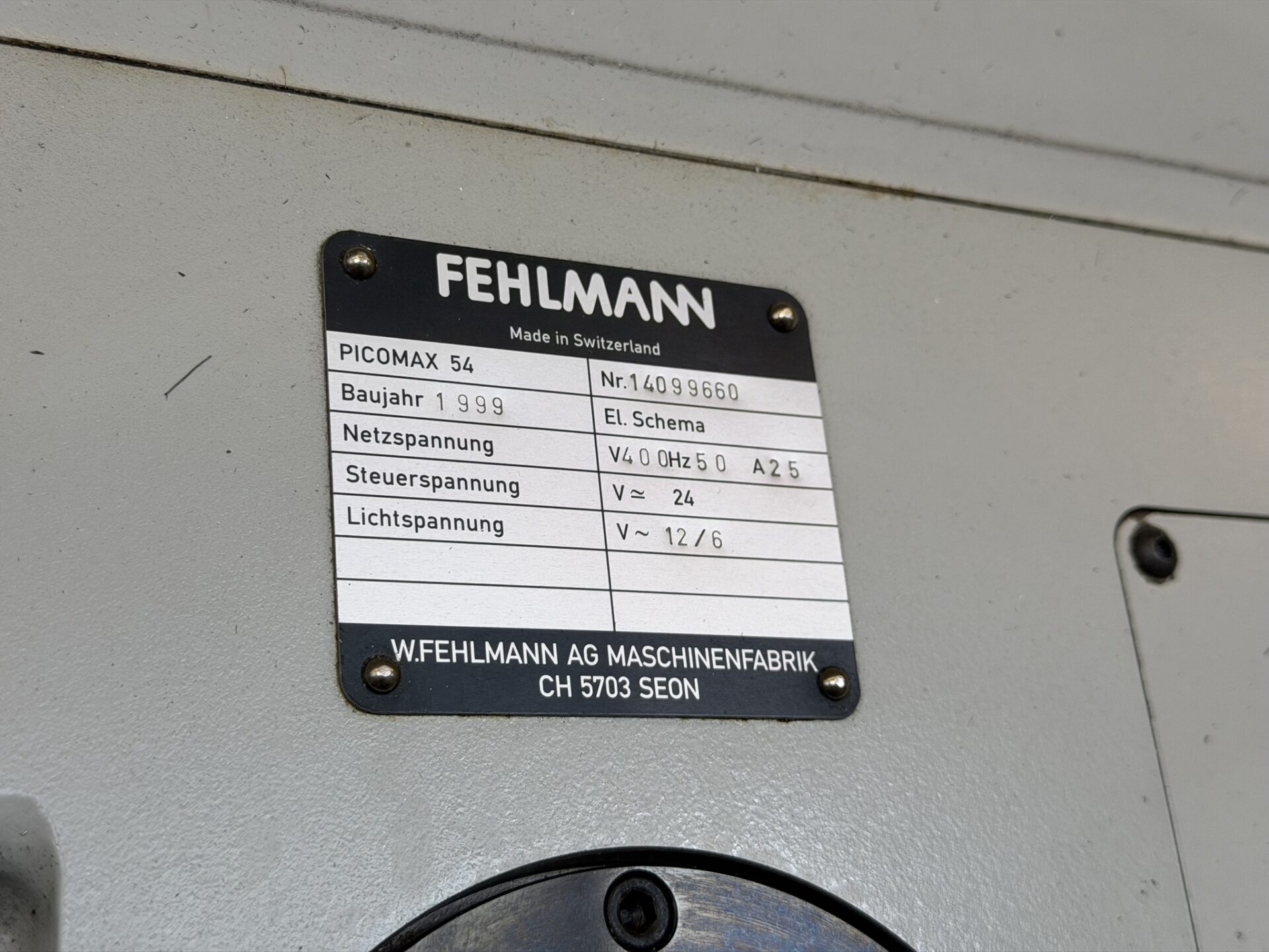 CNC DRILLING AND MILLING MACHINE FEHLMANN PICOMAX 54 CNC DRILLING AND MILLING MACHINE FEHLMANN PICOMAX 54