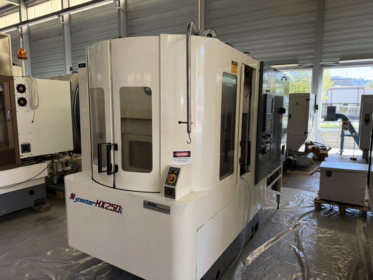 CENTRE D'USINAGE HORIZONTAL KITAMURA Mycenter HX250i CENTRE D'USINAGE HORIZONTAL KITAMURA Mycenter HX250i