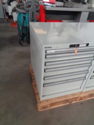 METALLIC CABINET LISTA WITH DRAWERS