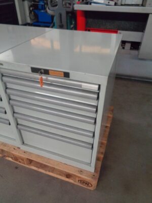 METALLIC CABINET LISTA WITH DRAWERS
